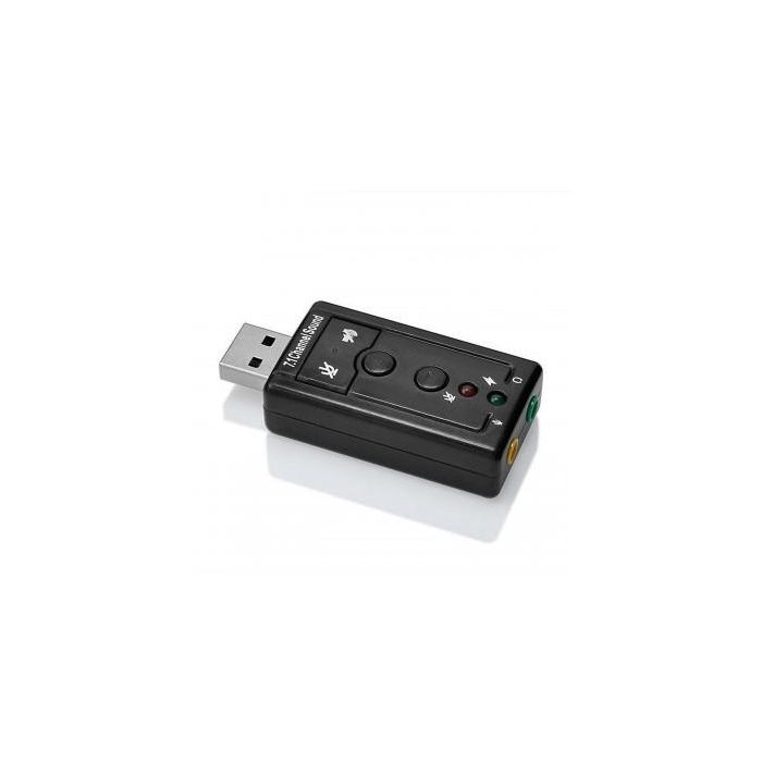 Adaptador de Sonido USB Ewent EW3762 3 Adaptador de Sonido USB Ewent EW3762 3