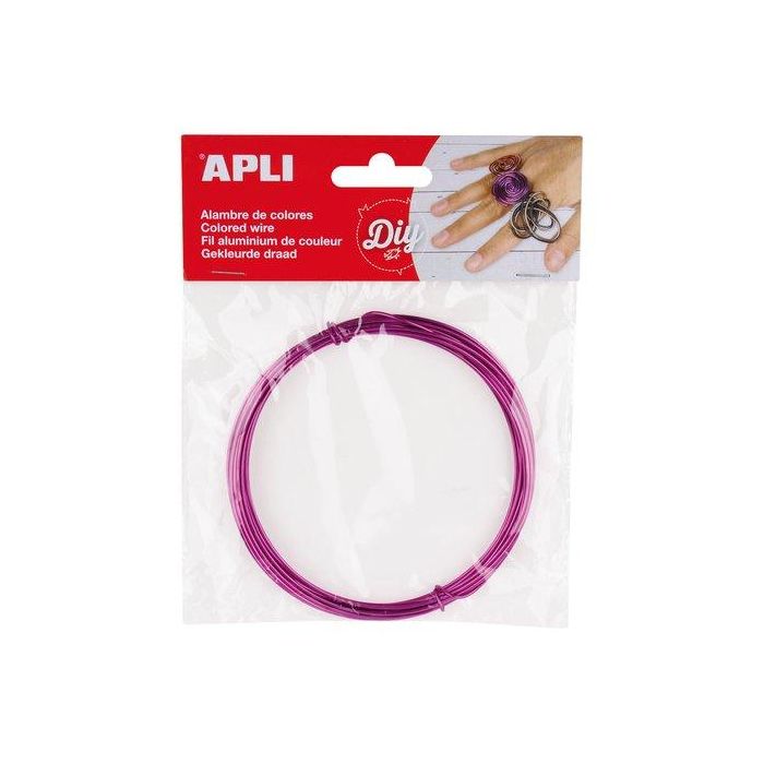 Alambre Apli Ø 1,5 Mm. Lila 5 Metros