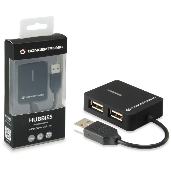 Conceptronic Hub Externo USB 2.0 4 Puertos 480 Mbps 5 Conceptronic Hub Externo USB 2.0 4 Puertos 480 Mbps 5