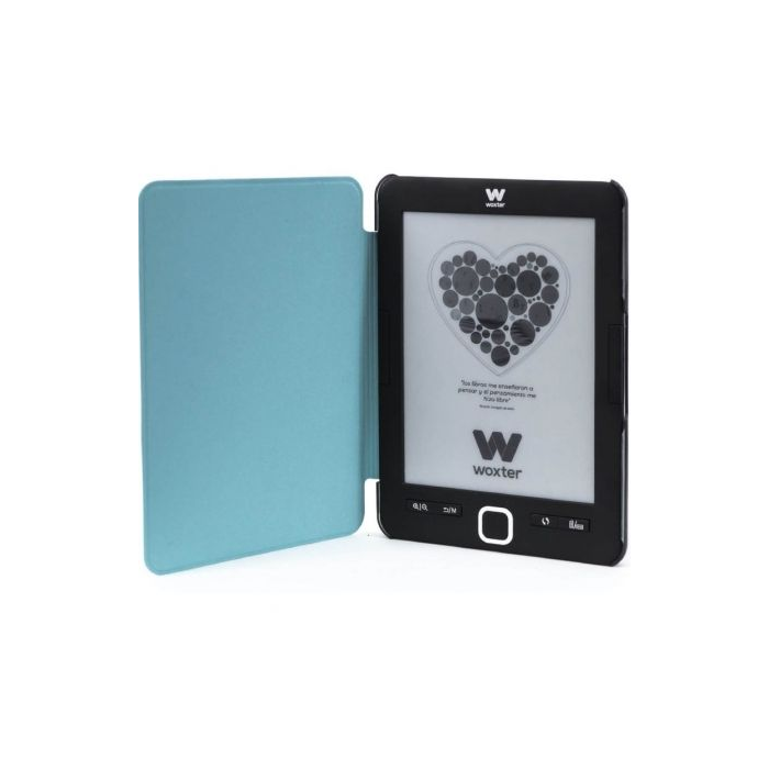 Woxter EB26-009 Funda universal para libro electrónico 6 pulgadas azul, compatible con Scriba 195 y Paperlight