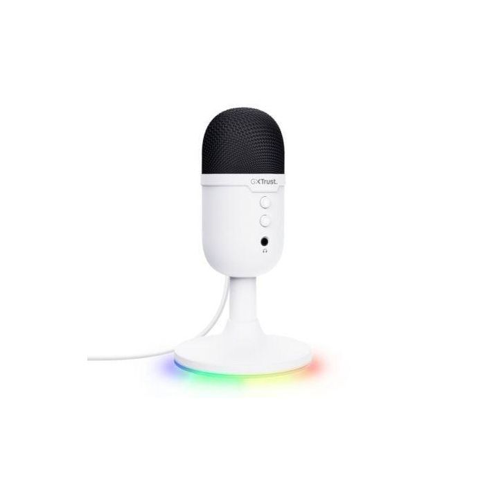 Micrófono Trust Gaming GXT 234W Yunix/ USB/ Blanco 1 Micrófono Trust Gaming GXT 234W Yunix/ USB/ Blanco 1