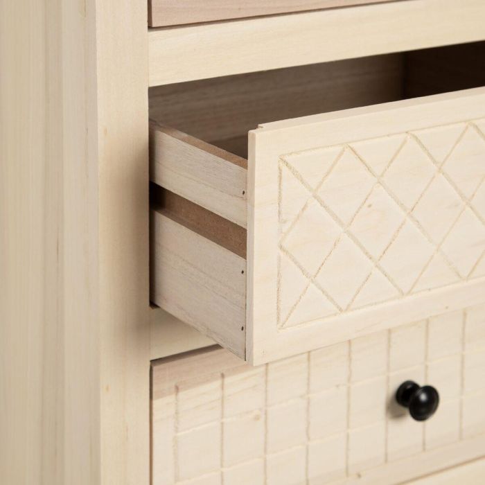 Cajonera MARIE 42 x 40,2 x 100 cm Natural Madera DMF 3 Cajonera MARIE 42 x 40,2 x 100 cm Natural Madera DMF 3