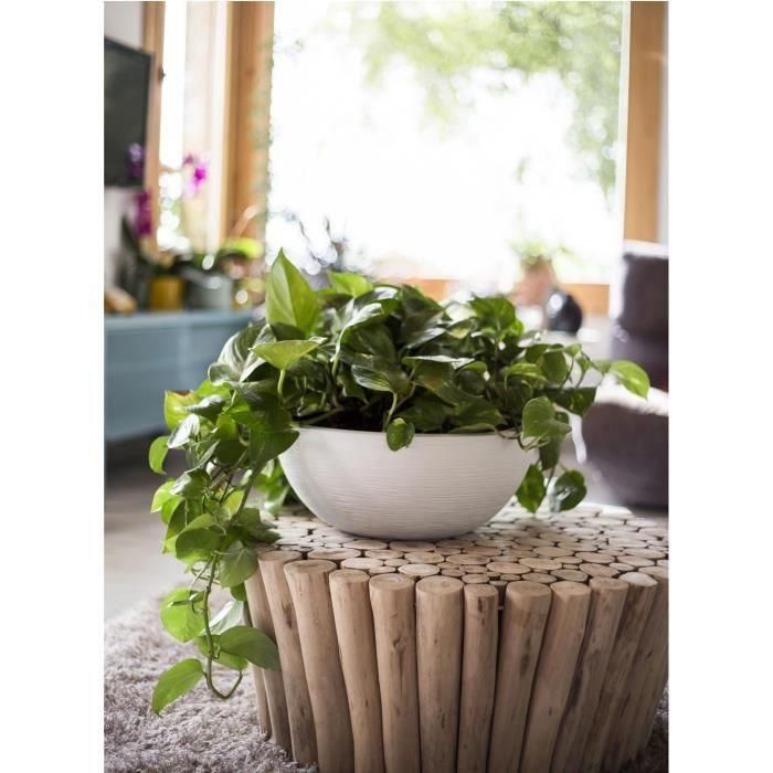 EDA PLASTIQUE - Maceta de lavabo Graphit'Up Ø 40 - 14,9L - Blanco cal 3 EDA PLASTIQUE - Maceta de lavabo Graphit'Up Ø 40 - 14,9L - Blanco cal 3