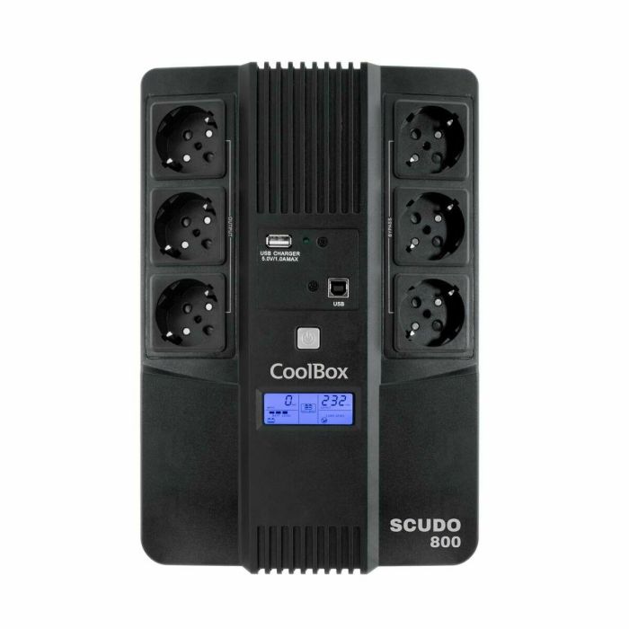 COOLBOX SAI SCUDO3 800VA LCD 0 COOLBOX SAI SCUDO3 800VA LCD 0
