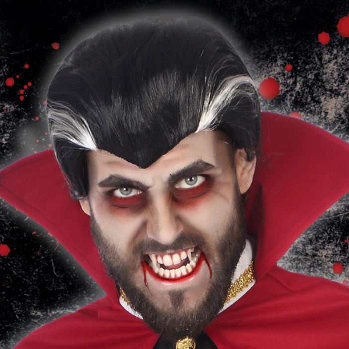 Peluca para Halloween 42729 Moreno 0 Peluca para Halloween 42729 Moreno 0