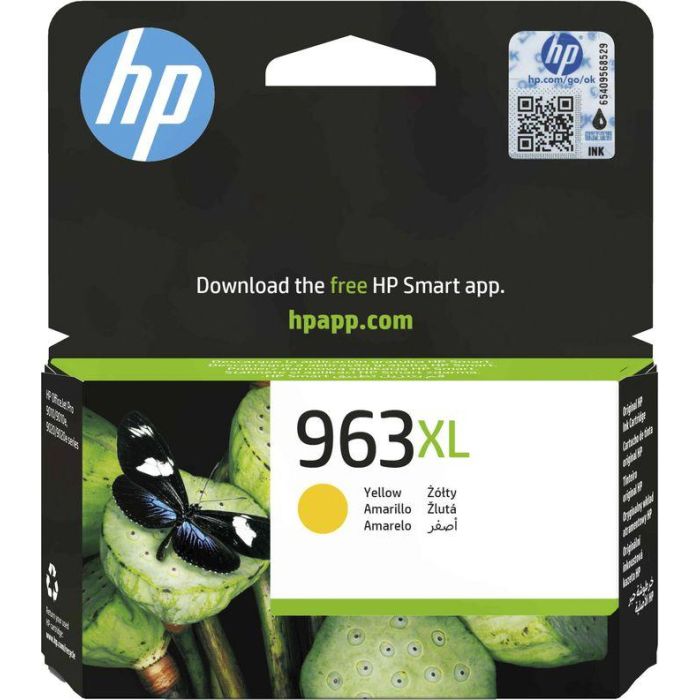 HP 963XL High Yield Yellow Original Ink Cartridge HP 963XL High Yield Yellow Original Ink Cartridge