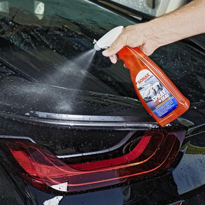 Sonax SX02434000 Xtreme Spray & Seal Sellador y Protector de Pintura para Coche, Brillo Intenso y Duración, Aplicación Rápida 5 Minutos 1 Sonax SX02434000 Xtreme Spray & Seal Sellador y Protector de Pintura para Coche, Brillo Intenso y Duración, Aplicación Rápida 5 Minutos 1