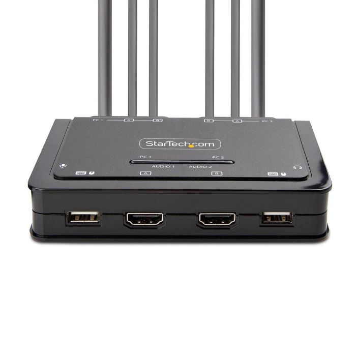 Switch KVM Startech C2-DH46-UA2-CBL-KVM 1,5 m 5 Switch KVM Startech C2-DH46-UA2-CBL-KVM 1,5 m 5
