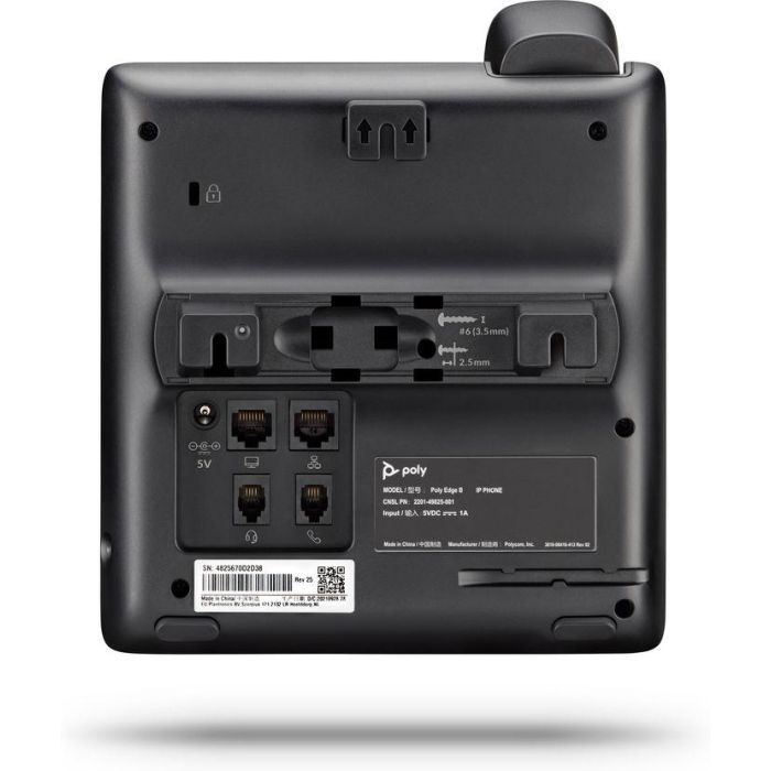 Poly Edge B30 IP Phone and PoE-enabled 3 Poly Edge B30 IP Phone and PoE-enabled 3