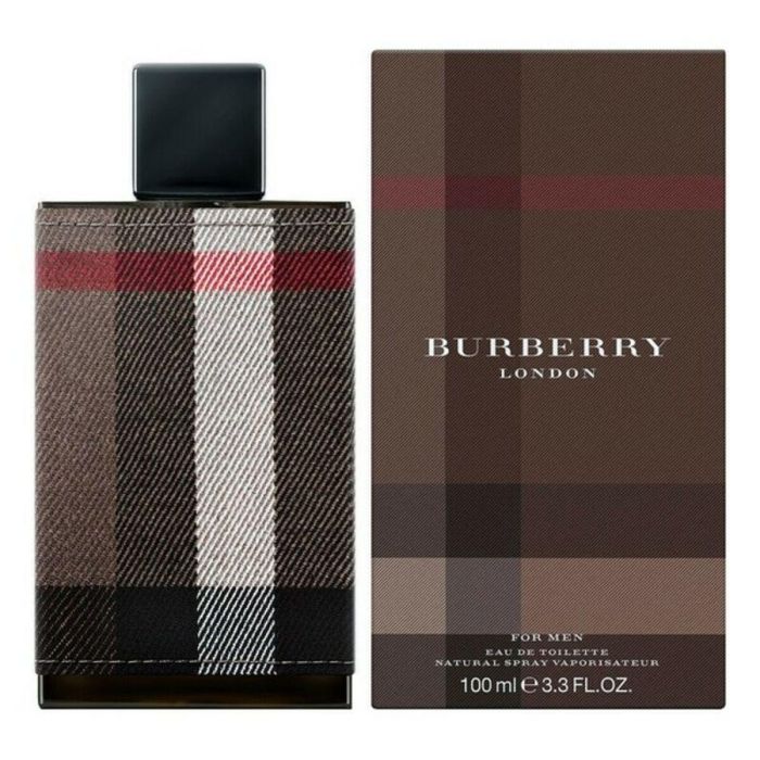 Burberry London for Men Eau de Toilette Vaporizador para Hombre 100 ml - Fragancia Oriental Especiada con Cuero y Notas Amaderadas