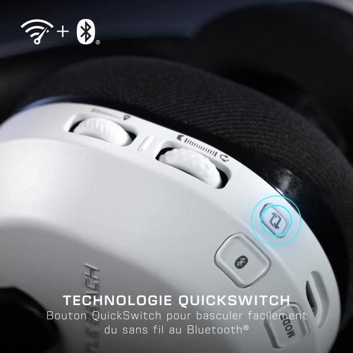 Auriculares inalámbricos para juegos multiplataforma - TURTLE BEACH - Stealth 600 PS (Gen 3) - Blanco 5 Auriculares inalámbricos para juegos multiplataforma - TURTLE BEACH - Stealth 600 PS (Gen 3) - Blanco 5
