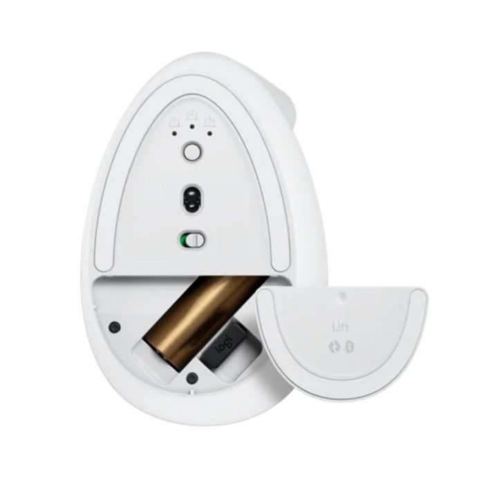 LOGITECH Raton Inalambrico 6 botones Ergonomico, Vertical, Videojuegos color Blanco crudo 4 LOGITECH Raton Inalambrico 6 botones Ergonomico, Vertical, Videojuegos color Blanco crudo 4