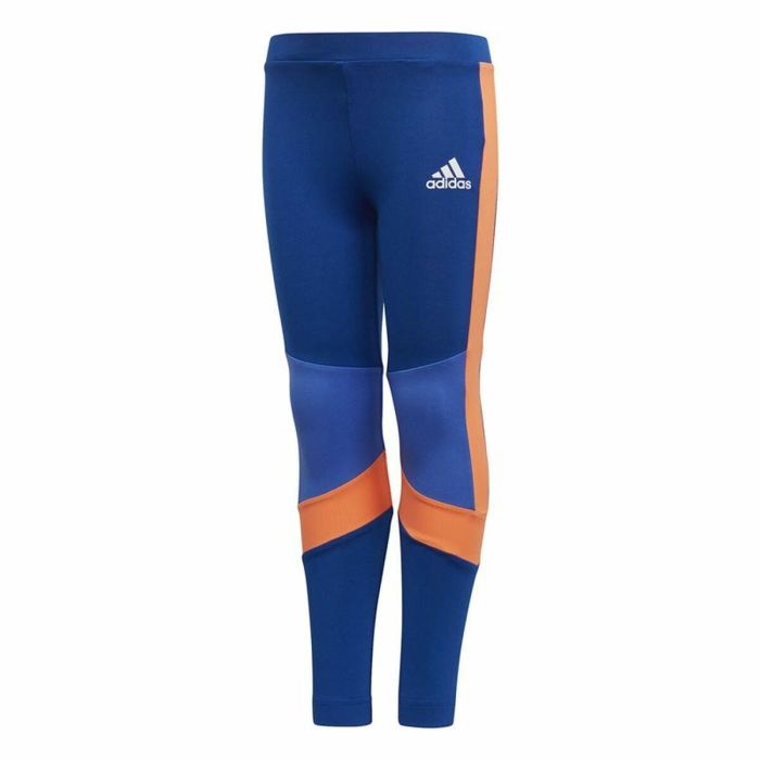 Mallas Deportivas para Niños Adidas Tight Azul 0 Mallas Deportivas para Niños Adidas Tight Azul 0