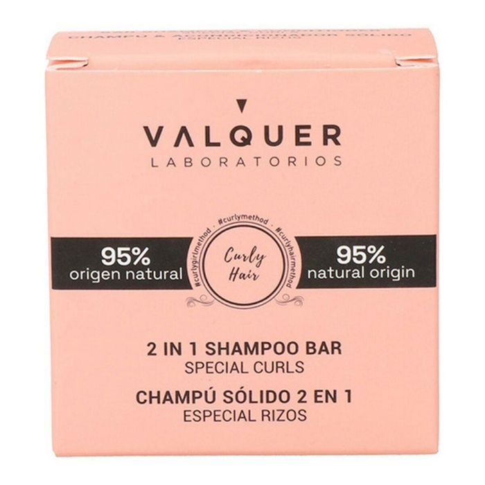 Champú y Acondicionador Sólido 2 en 1 para Rizos 70g - Valquer | Hidratación Extra, Sin Sulfatos, Vegano 1 Champú y Acondicionador Sólido 2 en 1 para Rizos 70g - Valquer | Hidratación Extra, Sin Sulfatos, Vegano 1