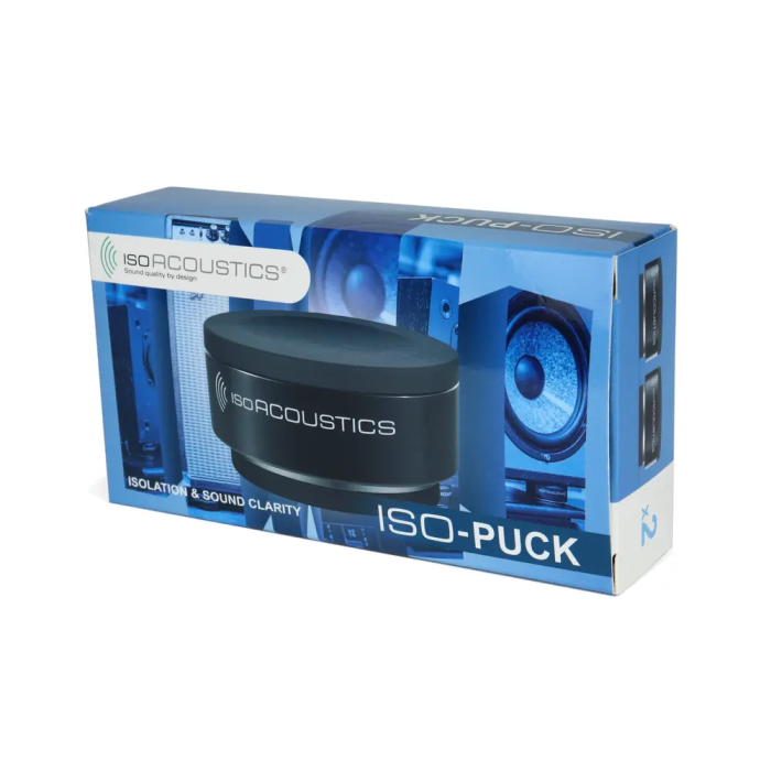 IsoAcoustics Iso-Puck (2 Unidades) Soportes Aislantes para Monitores y Altavoces 1
