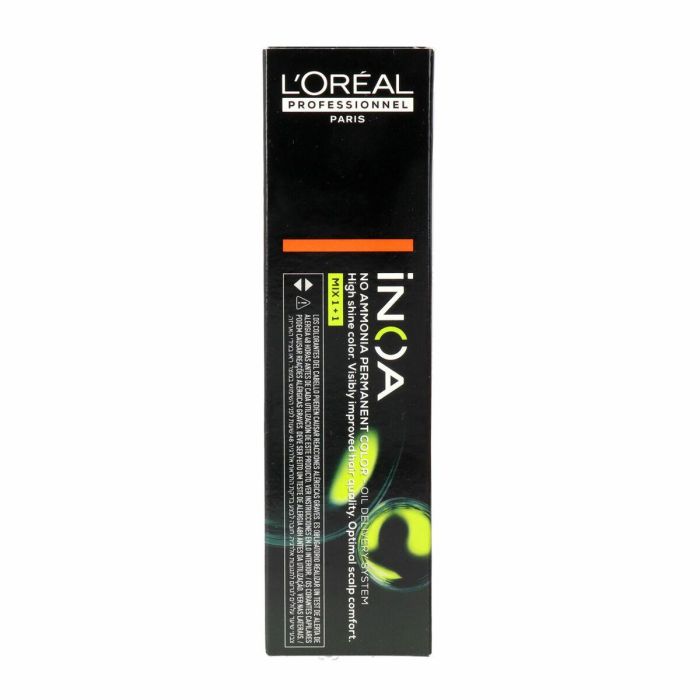 L'Oréal Professionnel Paris INOA Coloración sin Amoníaco #7,4 - 60 gr, Cobertura Total Canas, Fórmula Vegana
