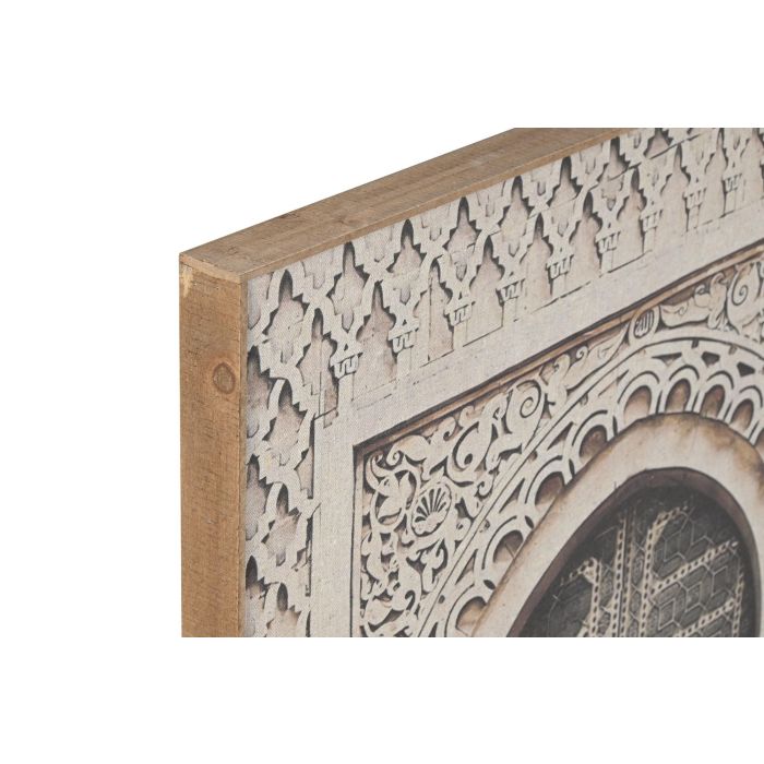 Cuadro Arabe DKD Home Decor Beige Marron 3 x 80 x 60 cm (4 Unidades) 1
