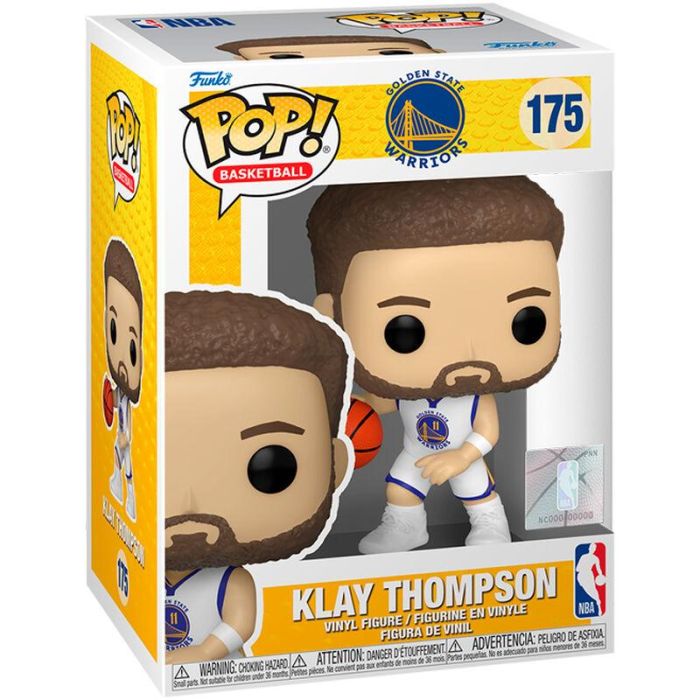 Figura POP NBA Golden State Warriors Klay Thompson 1 Figura POP NBA Golden State Warriors Klay Thompson 1