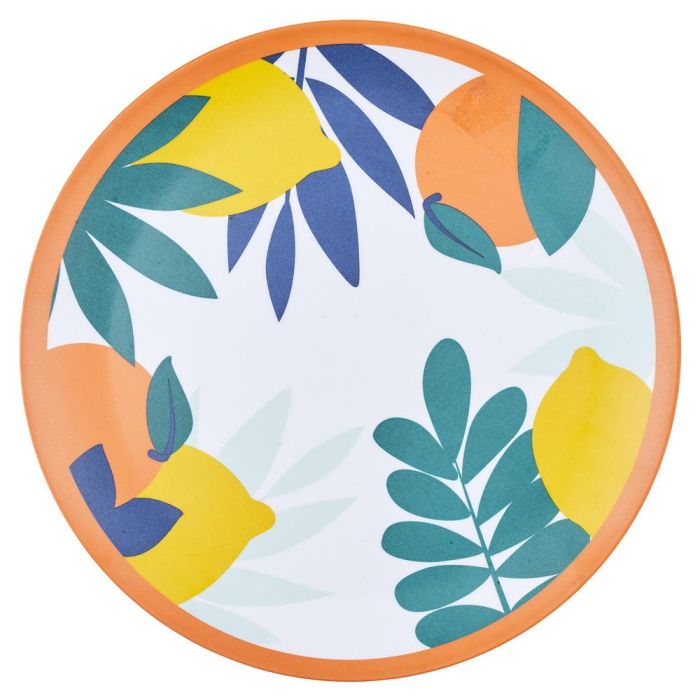 Home Deco Factory Plato Llano Rio 25,5 cm - Colección Rio