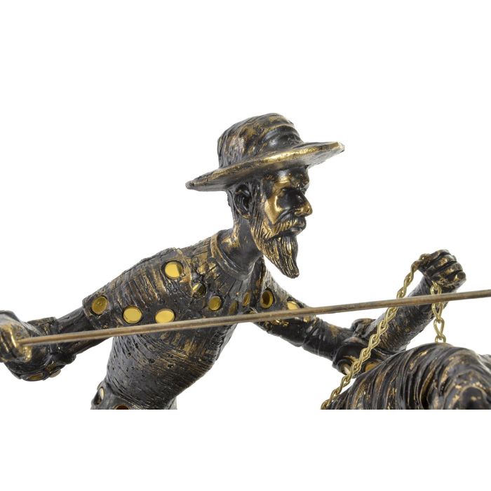 DKD Home Decor Figura Tradicional Don Quijote Envejecido Resina 19 x 39 x 36 cm 1