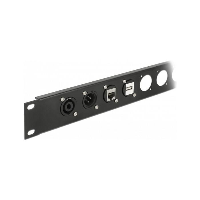 DeLOCK D-Typ Módulo Adaptador, USB 2.0 Tipo B Hembra a Bloque de Terminales, Plano, Negro 1 DeLOCK D-Typ Módulo Adaptador, USB 2.0 Tipo B Hembra a Bloque de Terminales, Plano, Negro 1