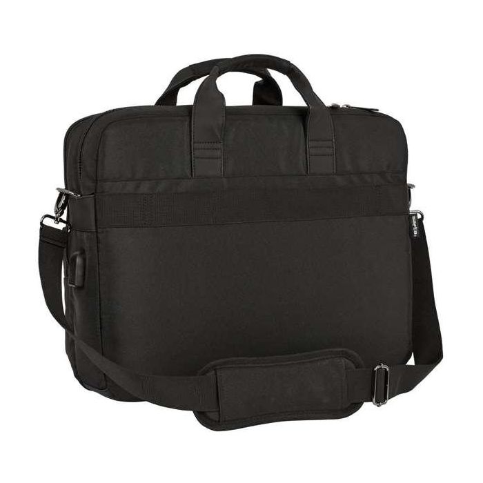 Safta Maletin Portatil 15,6"+Tab 10,6"+Usb Business Negro 41x33x9cm