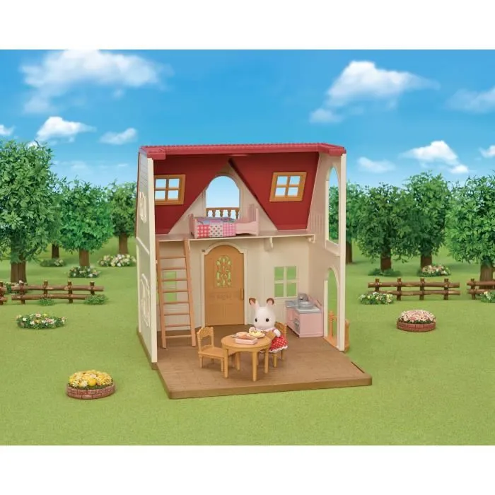 Sylvanian Families 5567 La acogedora Cottage du Village Casa Muñecas Juguete para Niños y Niñas a partir de 3 años 1
