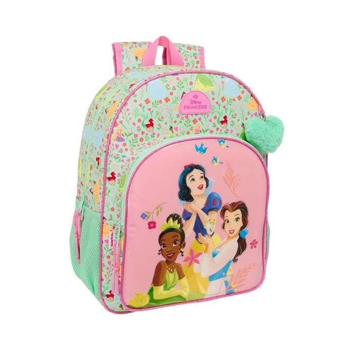 Mochila Safta Adaptable A Carro Princesas Disney Bloom 420x330x140 mm Mochila Safta Adaptable A Carro Princesas Disney Bloom 420x330x140 mm