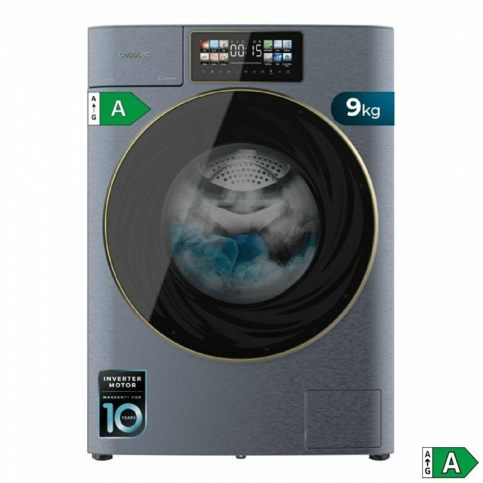 Lavadora Cecotec Bolero DressCode 9950 Autodose Inverter 3D 1400 rpm 9 kg 7