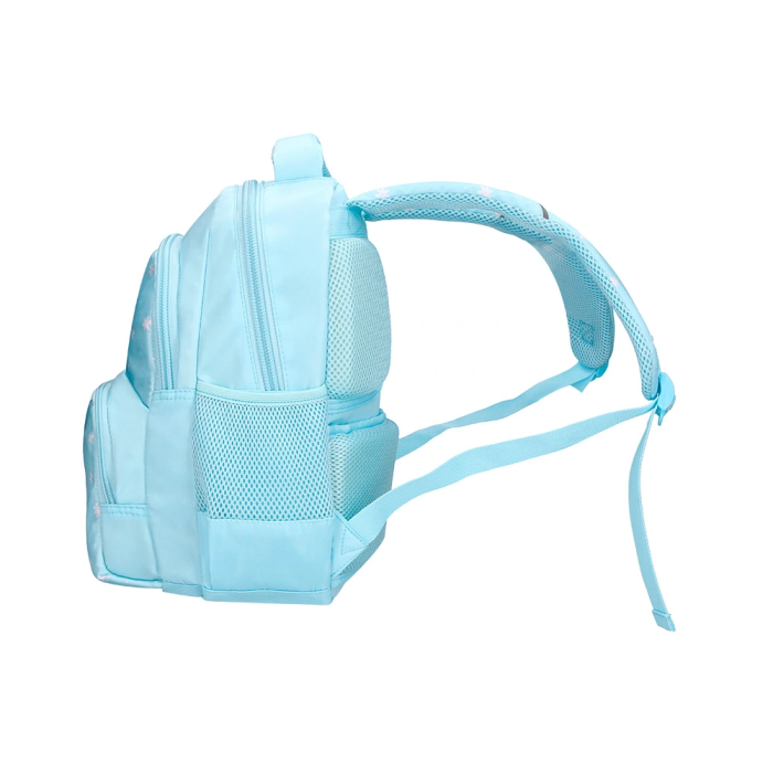Liderpapel Mochila Multibolsillo Infantil Azul Flowers 350x110x270 mm 8