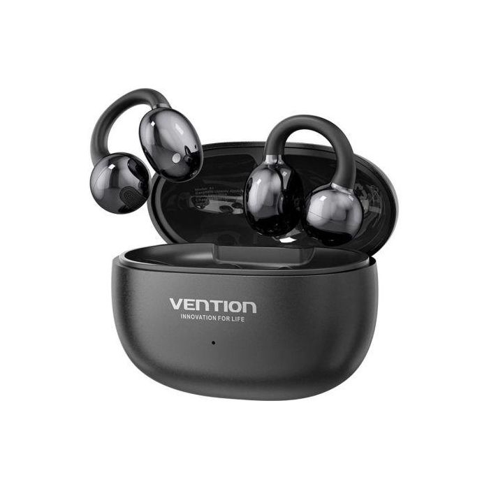 Auriculares Deportivos Bluetooth Vention Open Ear OpenBeat Echo Clip A1 NBWB0 con estuche de carga/ Negros 0 Auriculares Deportivos Bluetooth Vention Open Ear OpenBeat Echo Clip A1 NBWB0 con estuche de carga/ Negros 0