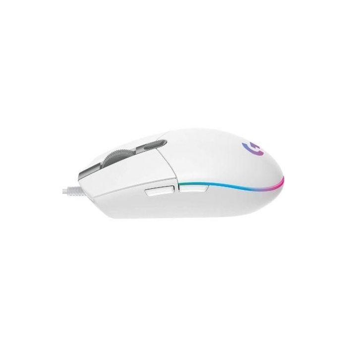Logitech G102 Lightsync Ratón Gaming Óptico Cableado USB Blanco con RGB 3