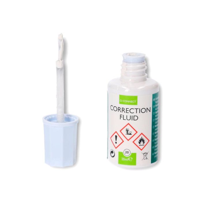 Corrector Q-Connect Aplicador Pincel Bote 20 mL 3