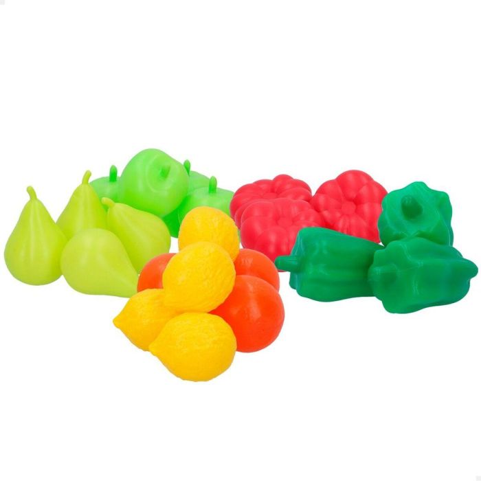 Set de Alimentos de Juguete Colorbaby 21 Piezas (10 Unidades) 3 Set de Alimentos de Juguete Colorbaby 21 Piezas (10 Unidades) 3