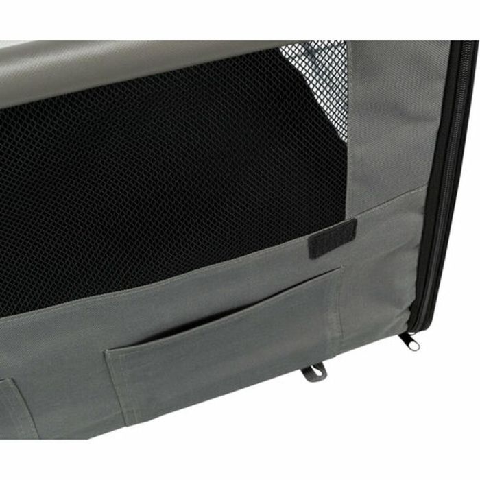 Caseta Trixie Gris Poliéster 32 × 32 × 47 cm 5 Caseta Trixie Gris Poliéster 32 × 32 × 47 cm 5
