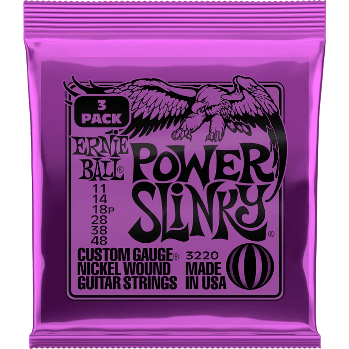 Ernieball Juego Eléctrica Slinky Purple 11-48 Tripack (3) 0 Ernieball Juego Eléctrica Slinky Purple 11-48 Tripack (3) 0