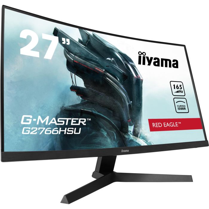 Iiyama G2766HSU-B1 Monitor Gaming 27" FHD 1920 x 1080, 1ms, 165Hz, VA, Curvo 1500R, FreeSync Premium, Negro 11