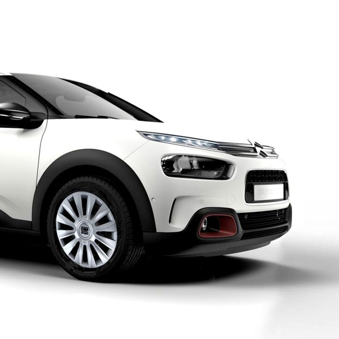 Omp OMPS07011602 Juego 4 Tapacubos Magnum 16 Pulgadas ABS Plata Resistente Antioxidante Instalación Fácil 6