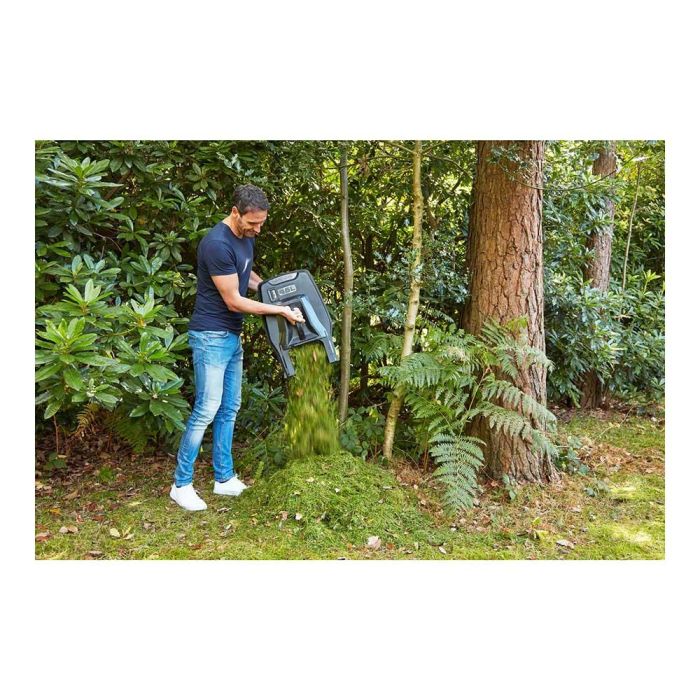 Black+Decker Cortacésped 1600W 38cm bemw471bh-qs, Sistema E-Drive, Bolsa 45L 5