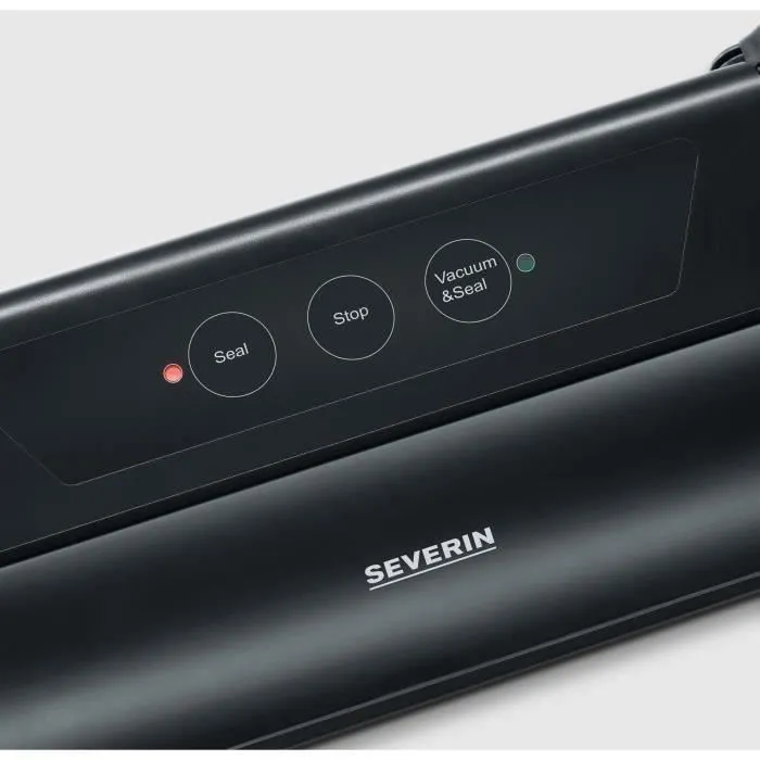 Severin FS3610 Bolsa de Refresco Compacta - Aspirado y Sellado Automáticos - Mantiene Alimentos Frescos 8 Veces Más 4