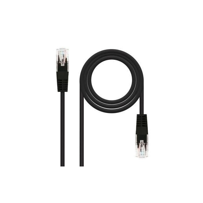 Nanocable 10.20.0401-BK Cable de Red Latiguillo RJ45 UTP Cat.6 AWG24 OFC 100% Cobre 1 metro Negro Nanocable 10.20.0401-BK Cable de Red Latiguillo RJ45 UTP Cat.6 AWG24 OFC 100% Cobre 1 metro Negro