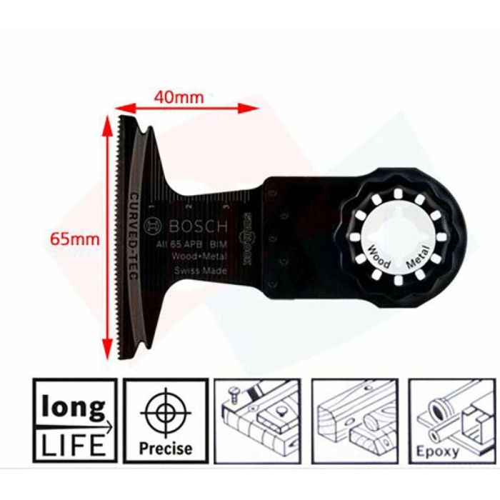 Bosch 2608664131 Juego de Herramientas Oscilantes 5 Hojas STARLOCK para Cortar 2 Bosch 2608664131 Juego de Herramientas Oscilantes 5 Hojas STARLOCK para Cortar 2