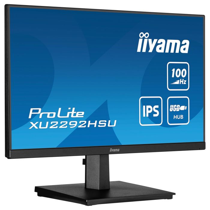 IIYAMA ProLite XU2292HSU-B6 Monitor 21.5" Full HD IPS 100Hz HDMI DP USB Negro