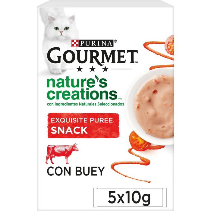 Purina Gourmet Puree Buey 11x5x10 gr