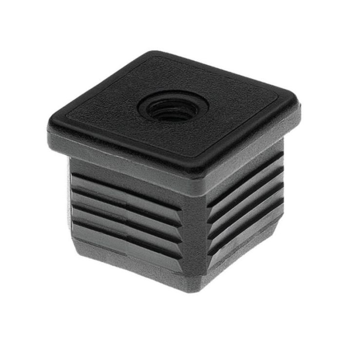 SAMBEAT Contera Cuadrada M-8 30-30mm Interior Plástico para Tubo 27,2-28mm SAMBEAT Contera Cuadrada M-8 30-30mm Interior Plástico para Tubo 27,2-28mm