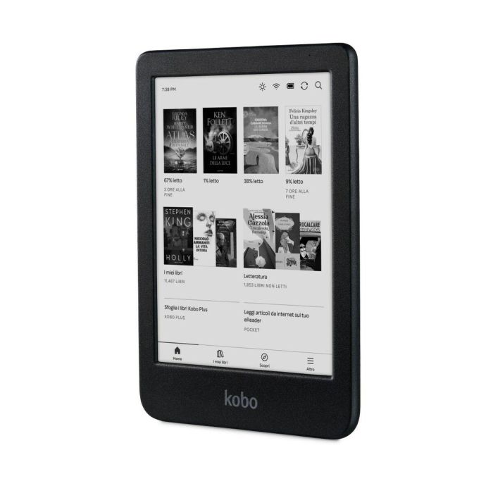 eBook Rakuten N365-KU-BK-K-EP Negro 16 GB 5