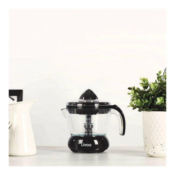 Livoo DOD131B Exprimidor de cítricos 700 ml Automático Doble Rotación Conos Intercambiables Selector Pulpa Accesorios Desmontables Negro 3 Livoo DOD131B Exprimidor de cítricos 700 ml Automático Doble Rotación Conos Intercambiables Selector Pulpa Accesorios Desmontables Negro 3