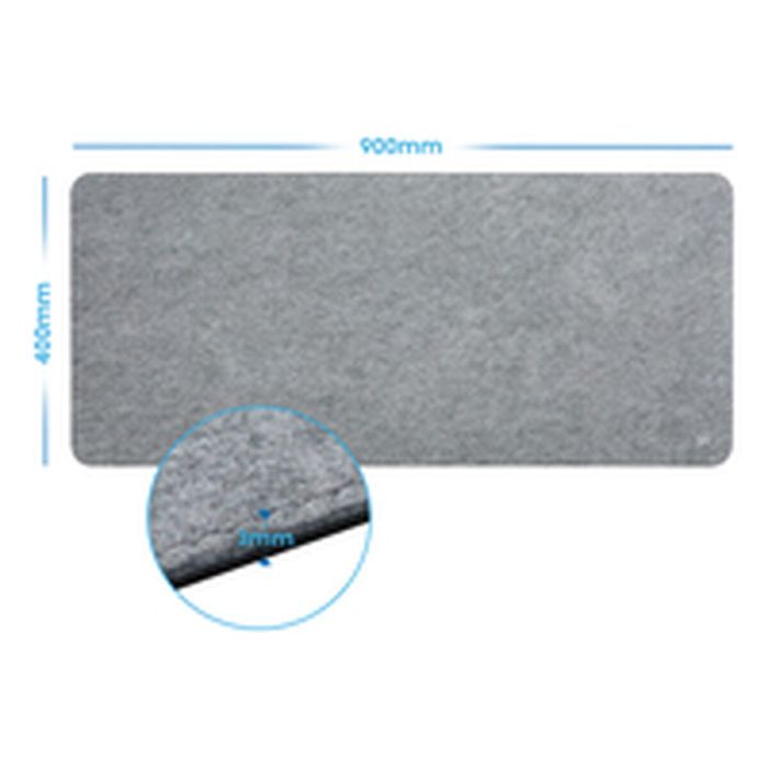Ewent Alfombrilla Ew3185 Fieltro Antideslizante 900x400x3 mm para Ratón Óptico y Láser 1 Ewent Alfombrilla Ew3185 Fieltro Antideslizante 900x400x3 mm para Ratón Óptico y Láser 1