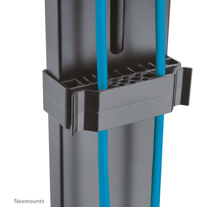 Neomounts FPMA-D860DBLACK Soporte de Escritorio para 2 Monitores de hasta 27" (69 cm), 7KG, Pinza/Atornillado 12