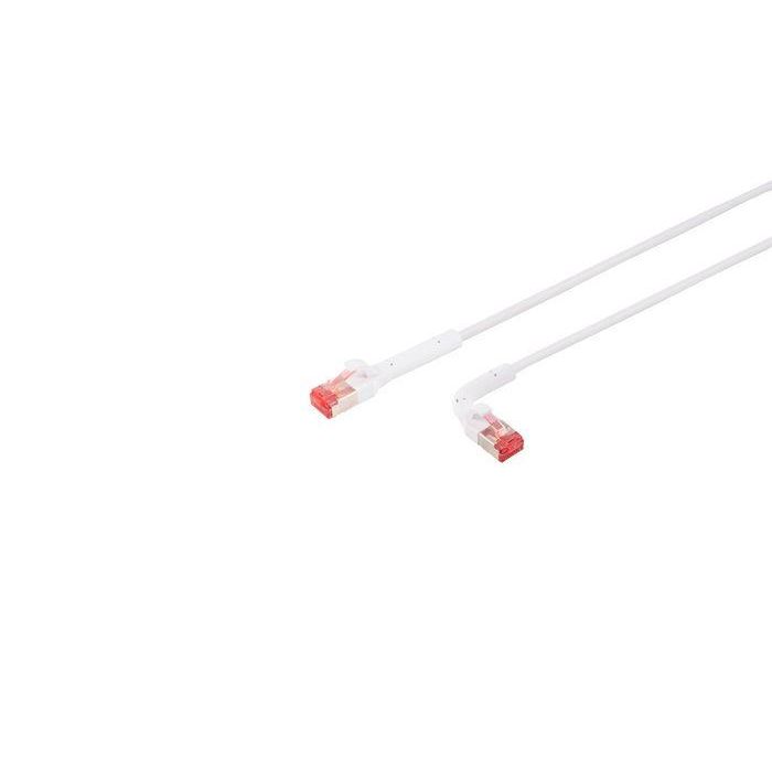 Lanview Bendable booted Network Cable CAT6A U/FTP 0,25m White FLEX-ANGLE 3 Lanview Bendable booted Network Cable CAT6A U/FTP 0,25m White FLEX-ANGLE 3